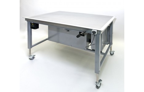 Suction Tables integrated exhauster