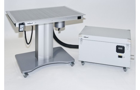 Suction Tables separate exhauster