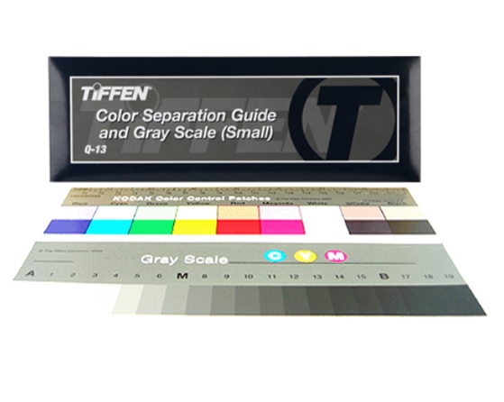 컬러차트 TIFFEN Color Separation Guide and Gray Scale Q-13, Small