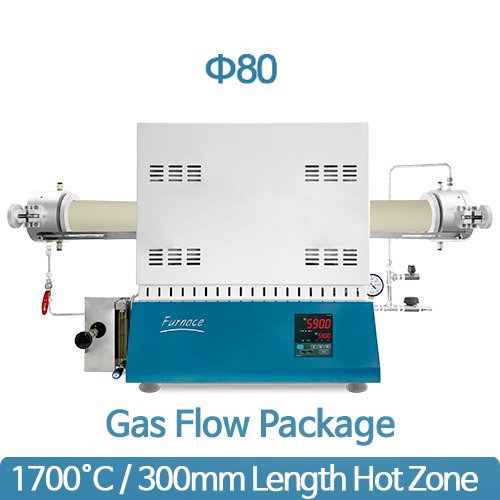 1700℃ 가스플로패키지 Gas Flow Package SH-FU-80TS-WG (300mm Ø80)