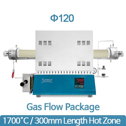 1700℃ 가스플로패키지 Gas Flow Package SH-FU-120TS-WG (300mm Ø120)